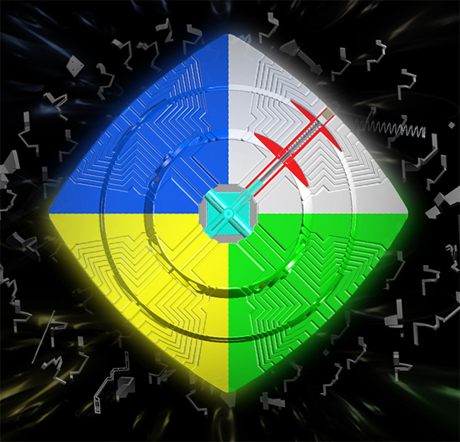 YuXin HuangLong 17x17x17 Stickerless Magic Cube